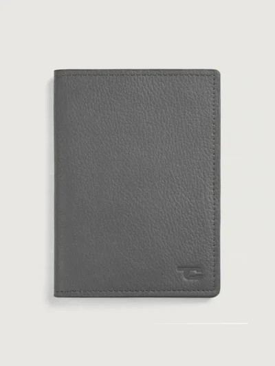 Bernardi Grey Leather Travel Wallet