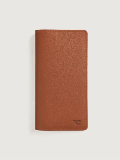 Cameron Brown Leather Long Wallet