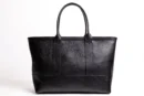 Leather Zip-Top Medium Tote