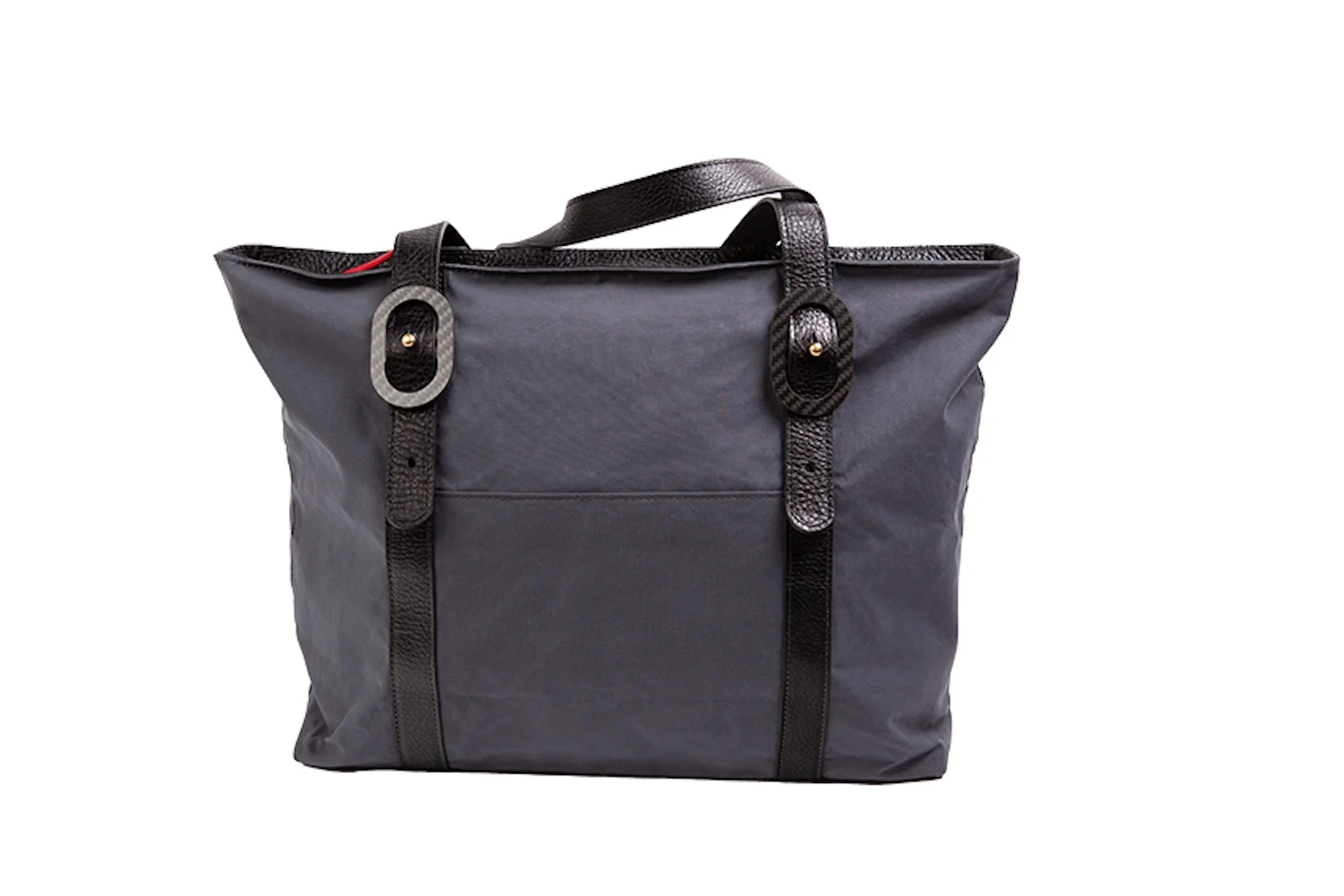 Monica Travel Tote in Waxed Cotton and Leather