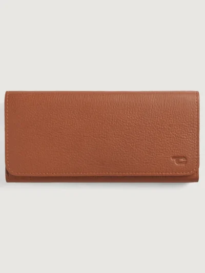 Taylor Brown Leather Continental Wallet