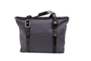 Monica Travel Tote in Waxed Cotton and Leather