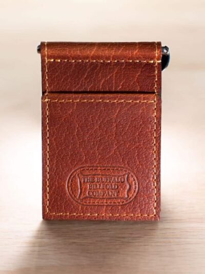 Leather Money Clip Wallet